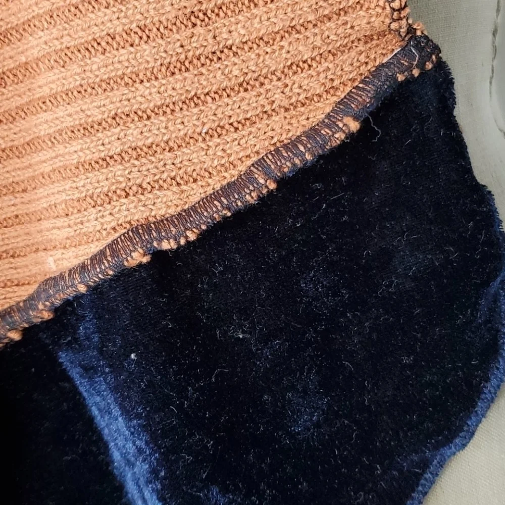 Handmade Repurposed Scarf Fall Colors Large